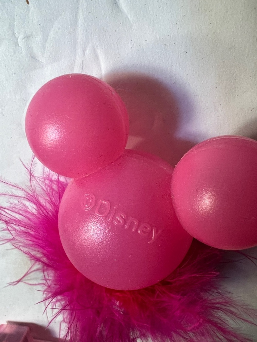 Pink Feather Pom Headband for Kids - Picture 3 of 12